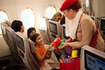 Ponad 2 mln dzieci na pokładach samolotów Emirates